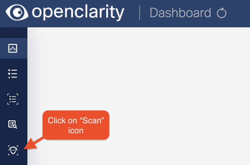 OpenClarity UI Scan